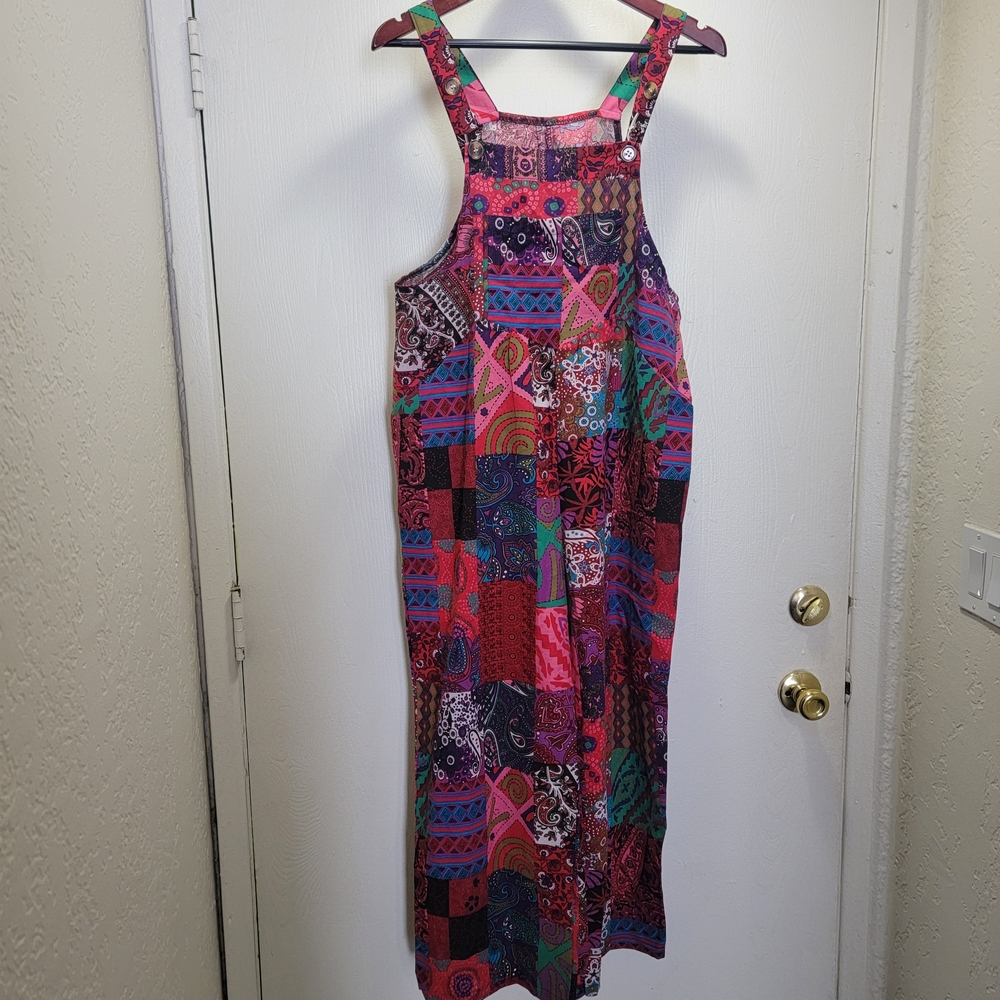 Colorful Patchwork Women's Jumpsuit